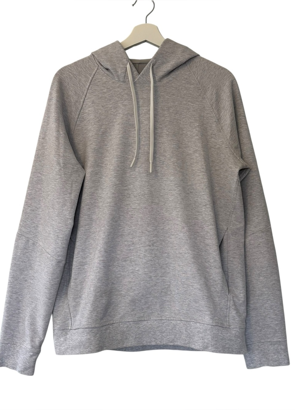 Lululemon Athletica City Sweat Pullover Hoodie Men's Gray Size Medium Athletic